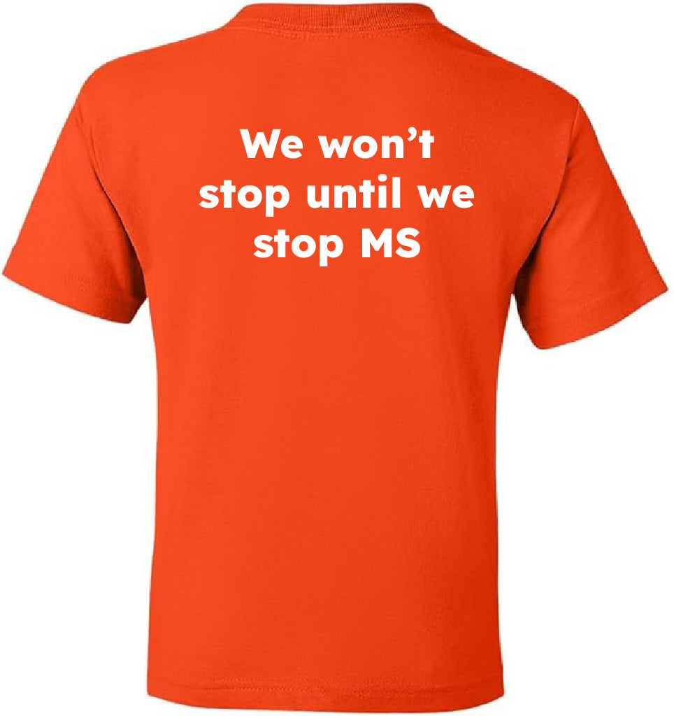 MS Society Orange Supporter T-Shirt