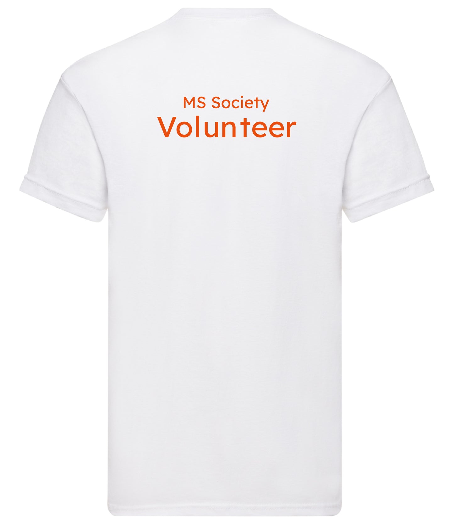 MS Society White Volunteer T-Shirt