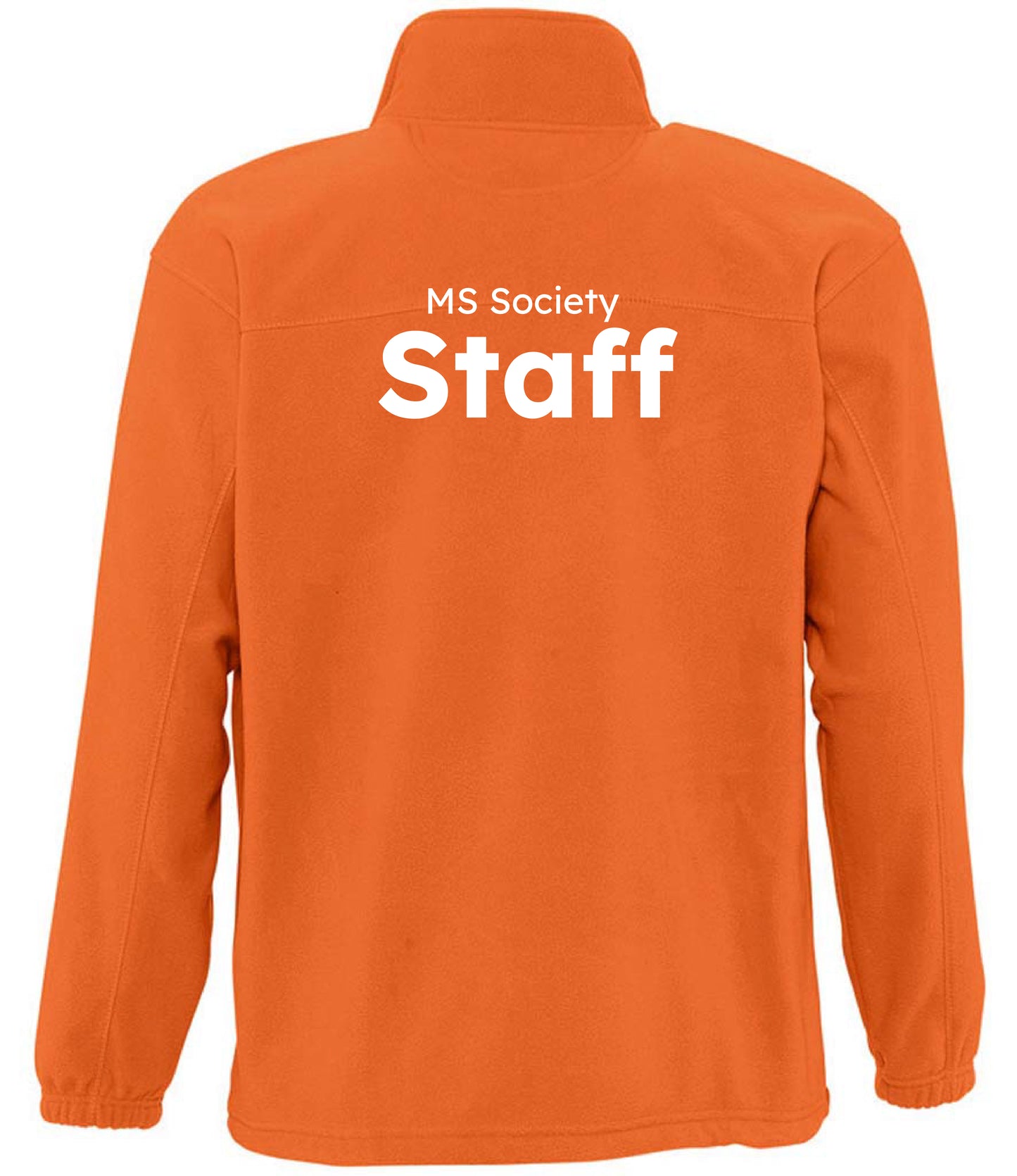 MS Society Orange Staff Fleece