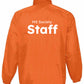 MS Society Orange Staff Windbreaker