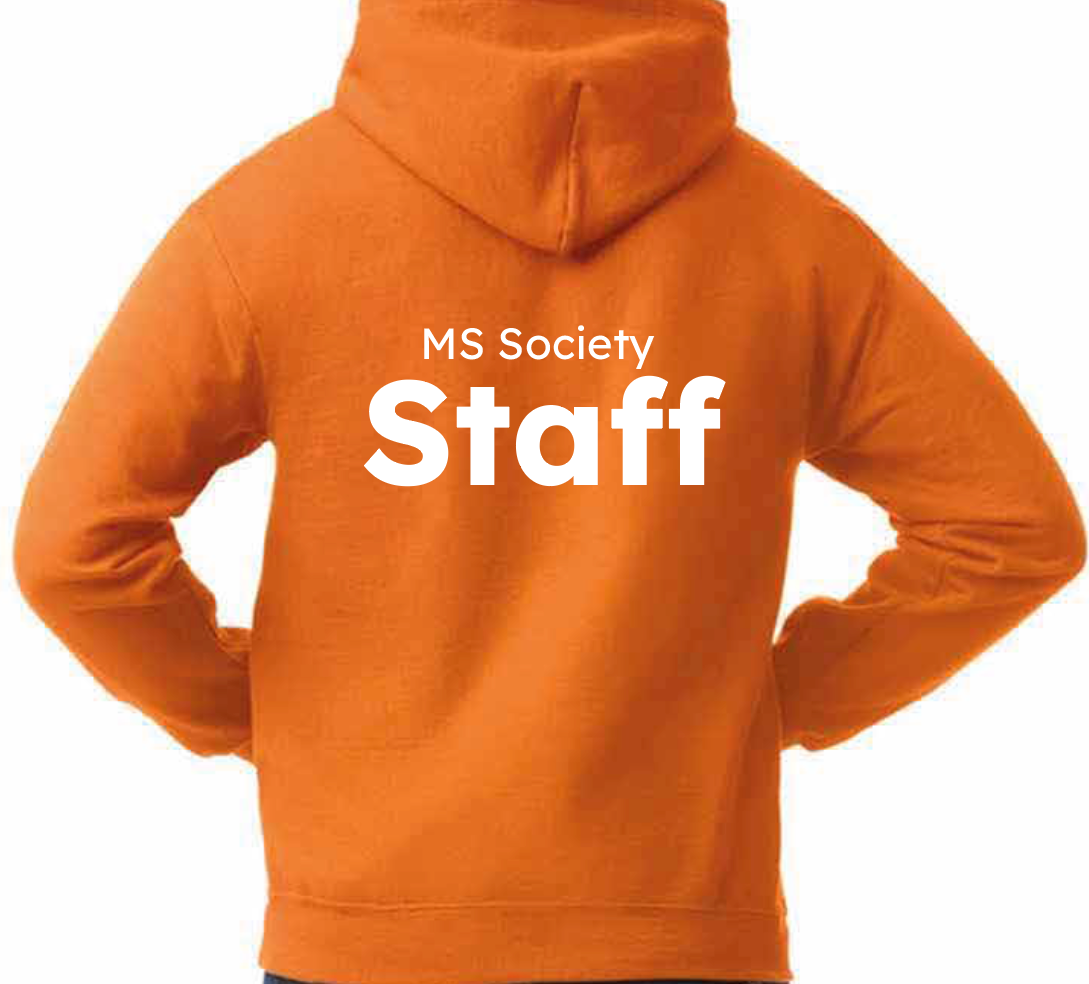 MS Society Orange Staff Hoodie